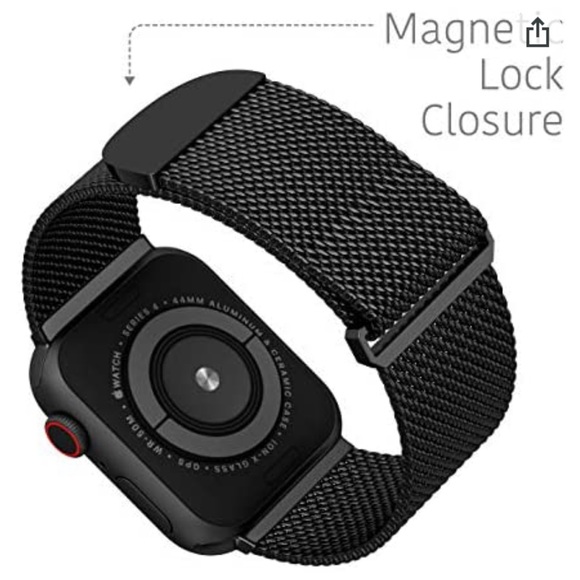 Stainless Steel Mesh Magnetic Loop watch band - Picture 5 of 7